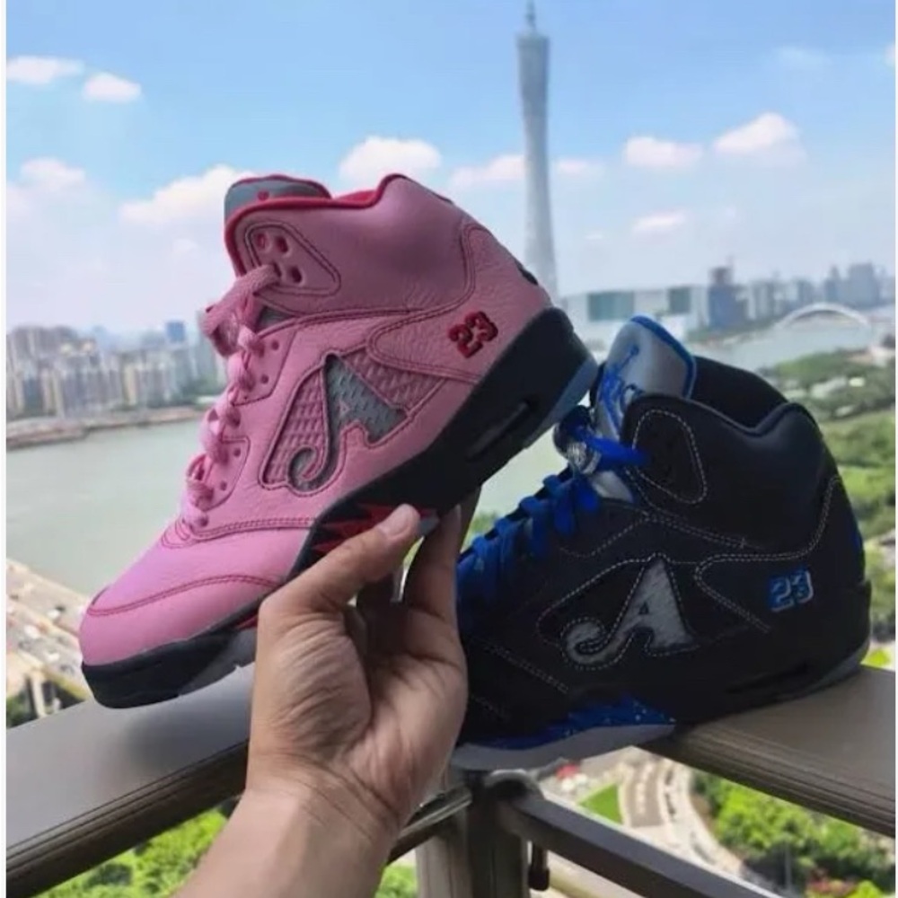 MEN’s Awake Ny X Jordan 5 “Arctic Pink” 
Sz- 12 -DS 1/7000 
Listing 1 Pink Pair